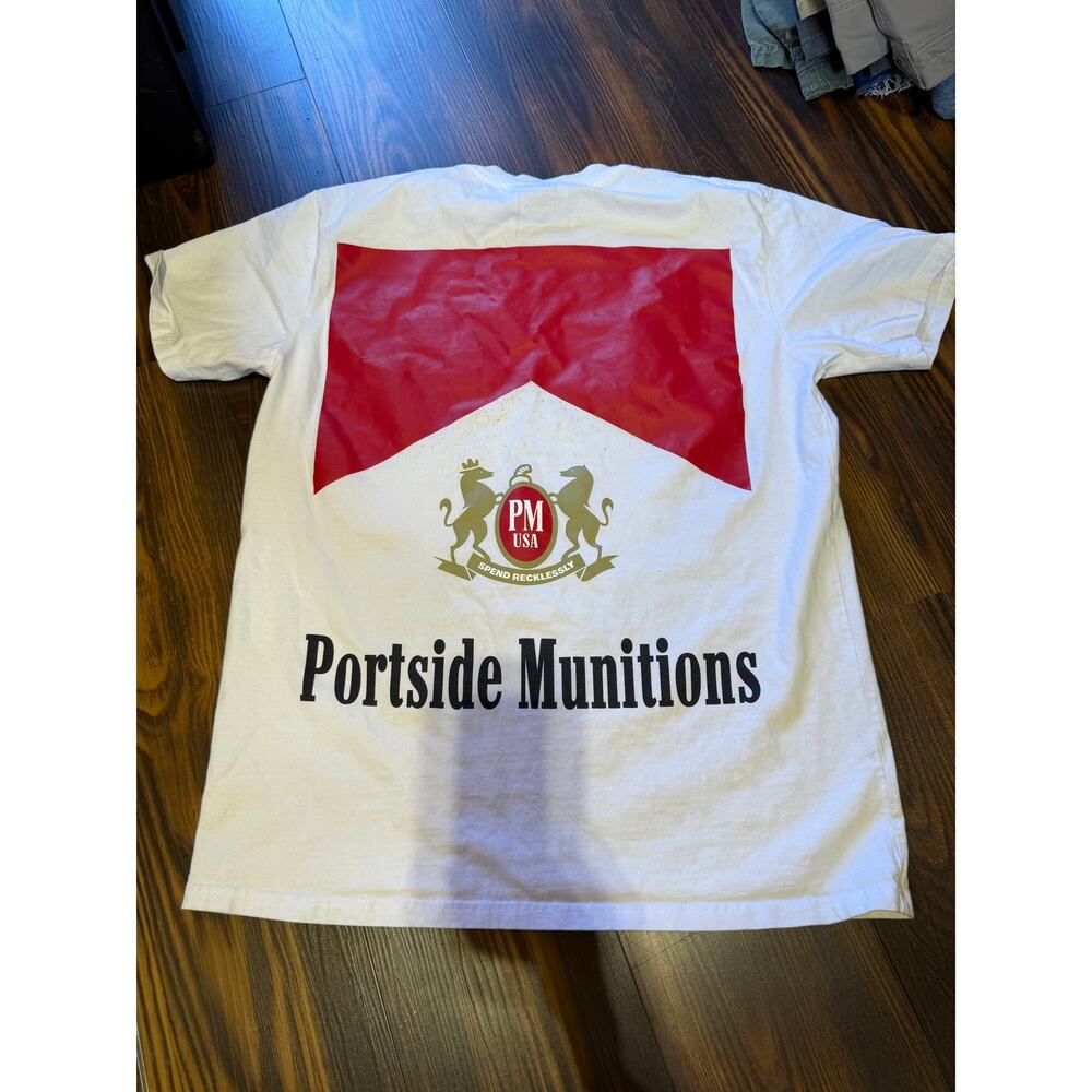 Portside Munitions Short Sleeve Crewneck Graphic Tee - Bad Habits Size L